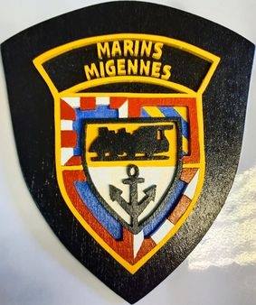 Logo de l'association 'AMICALE DES MARINS ET DES MARINS ANCIENS COMBATTANTS DU DISTRICT MIGENNOIS'